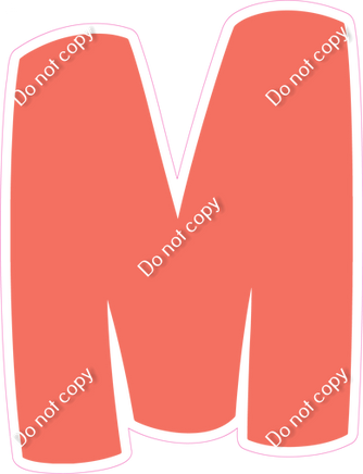 BBT 18" Individuals - Flat Coral M