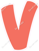 BBT 18" Individuals - Flat Coral V