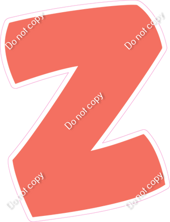 BBT 18" Individuals - Flat Coral Z