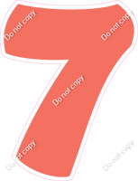 BBT 18" Individuals - Flat Coral 7