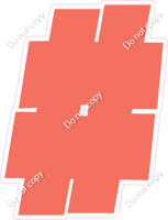 BBT 18" Individuals - Flat Coral #