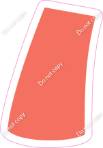 BBT 18" Individuals - Flat Coral Apostrophe