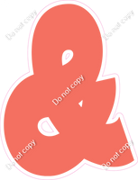 BBT 18" Individuals - Flat Coral &