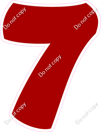 BBT 18" Individuals - Flat Crimson 7