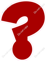 BBT 18" Individuals - Flat Crimson ?