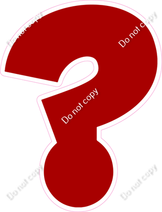 BBT 18" Individuals - Flat Crimson ?