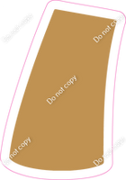 BBT 18" Individuals - Flat Gold Apostrophe