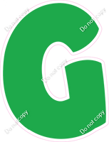 BBT 18" Individuals - Flat Green G