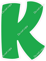 BBT 18" Individuals - Flat Green K