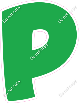 BBT 18" Individuals - Flat Green P