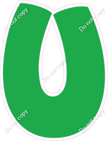 BBT 18" Individuals - Flat Green U