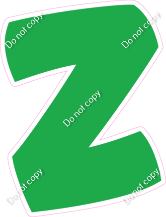 BBT 18" Individuals - Flat Green Z