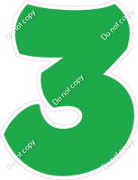 BBT 18" Individuals - Flat Green 3