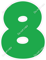 BBT 18" Individuals - Flat Green 8