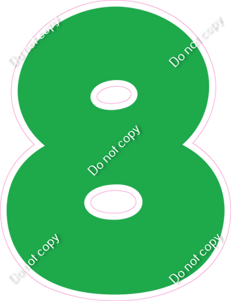 BBT 18" Individuals - Flat Green 8