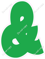 BBT 18" Individuals - Flat Green &