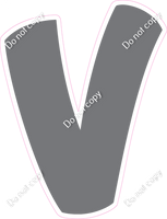 BBT 18" Individuals - Flat Grey V