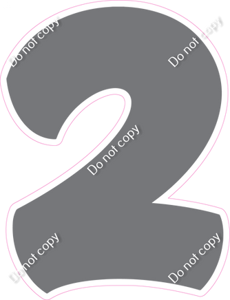 BBT 18" Individuals - Flat Grey 2