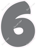 BBT 18" Individuals - Flat Grey 6