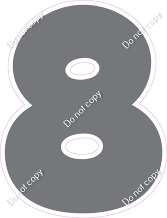 BBT 18" Individuals - Flat Grey 8