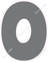 BBT 18" Individuals - Flat Grey