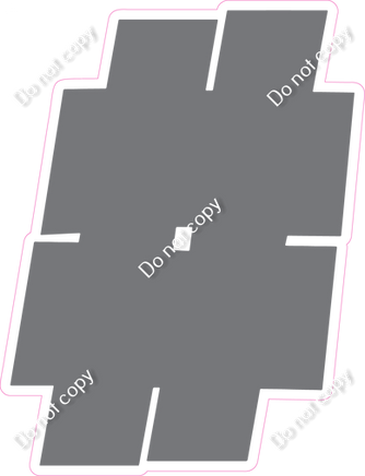 BBT 18" Individuals - Flat Grey #