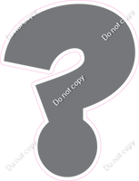 BBT 18" Individuals - Flat Grey ?