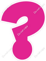 BBT 18" Individuals - Flat Hot Pink ?