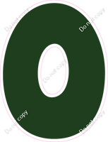 BBT 18" Individuals - Flat Hunter Green O