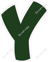 BBT 18" Individuals - Flat Hunter Green Y