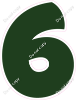 BBT 18" Individuals - Flat Hunter Green 6