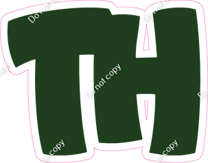 BBT 18" Individuals - Flat Hunter Green TH