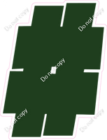 BBT 18" Individuals - Flat Hunter Green #