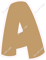 BBT 18" Individuals - Flat Khaki A