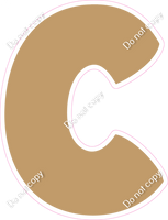 BBT 18" Individuals - Flat Khaki C