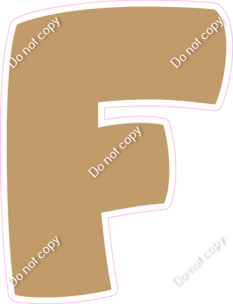 BBT 18" Individuals - Flat Khaki F