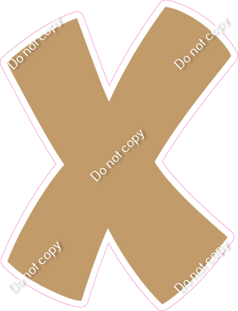 BBT 18" Individuals - Flat Khaki X