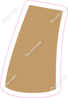 BBT 18" Individuals - Flat Khaki Apostrophe