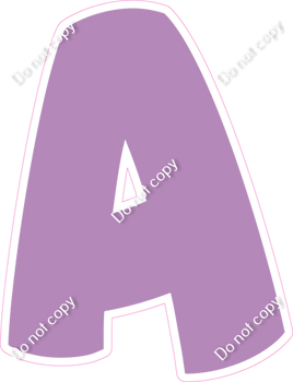 BBT 18" Individuals - Flat Lavender A