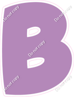 BBT 18" Individuals - Flat Lavender B
