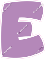 BBT 18" Individuals - Flat Lavender E