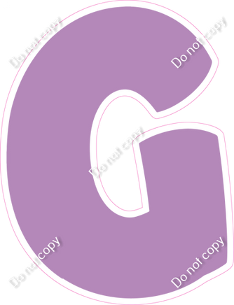 BBT 18" Individuals - Flat Lavender G