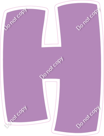 BBT 18" Individuals - Flat Lavender H