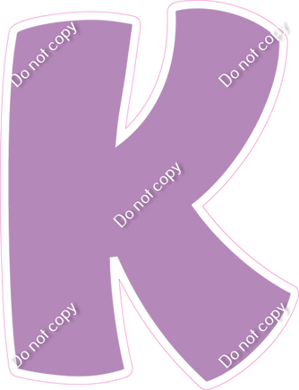 BBT 18" Individuals - Flat Lavender K