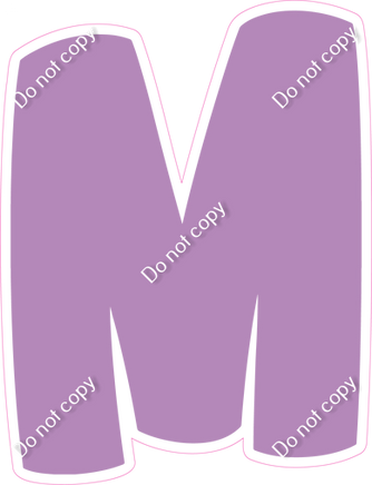 BBT 18" Individuals - Flat Lavender M