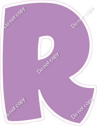 BBT 18" Individuals - Flat Lavender R