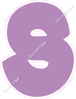 BBT 18" Individuals - Flat Lavender S