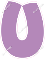 BBT 18" Individuals - Flat Lavender U