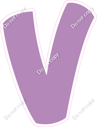 BBT 18" Individuals - Flat Lavender V