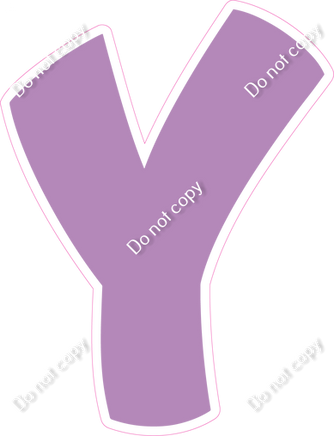 BBT 18" Individuals - Flat Lavender Y